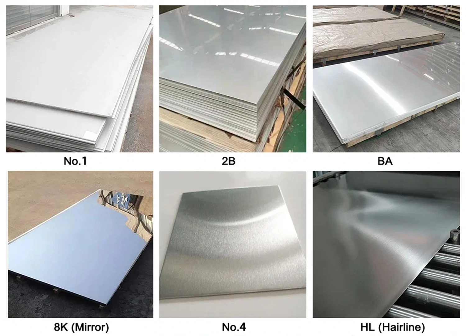 Bobinas de aço inoxidável laminadas a frio